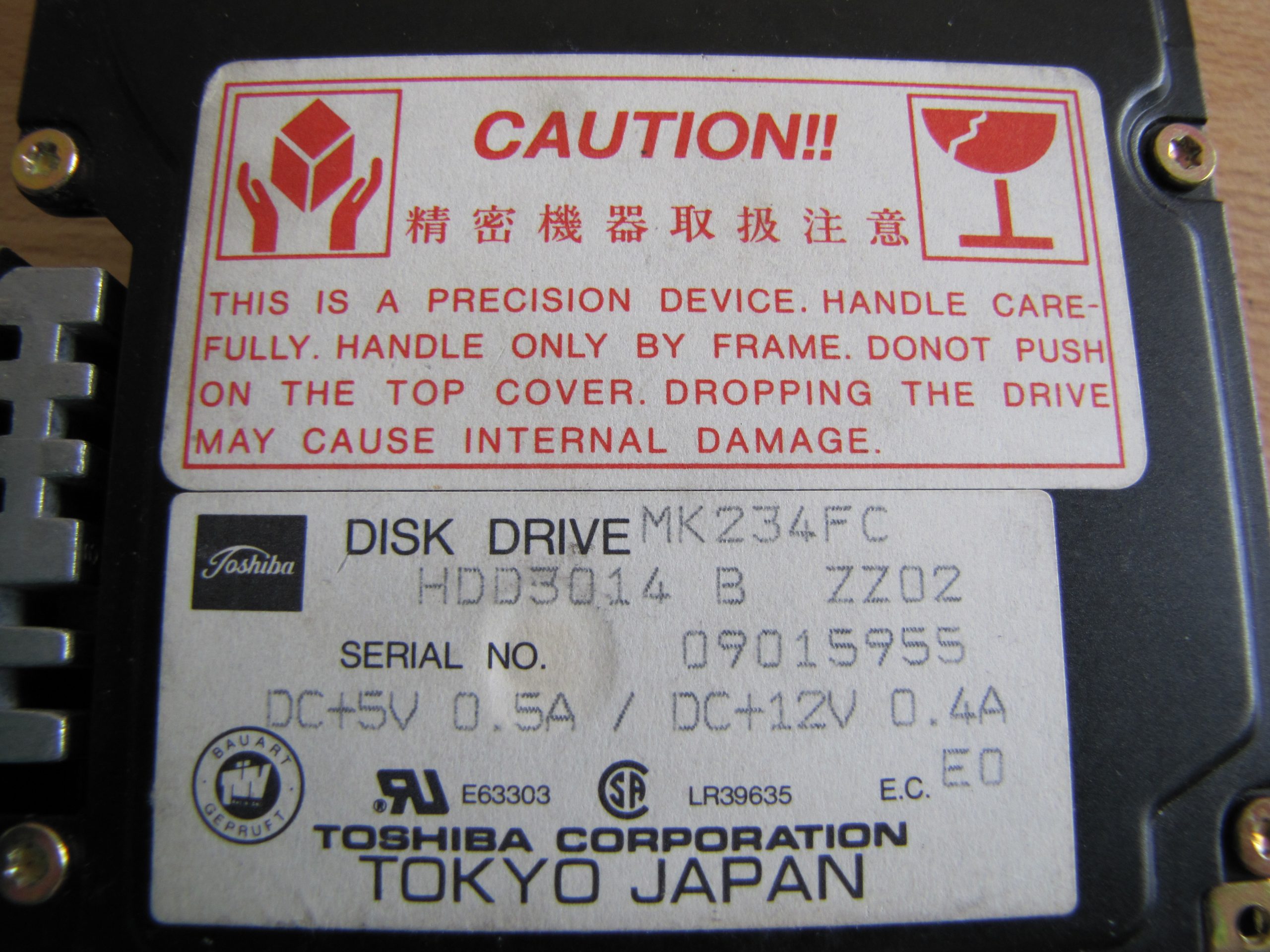 toshiba-mk234fc-label